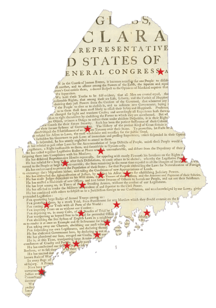 MHS's Statewide Tour - Photo Credit: Maine Historical Society