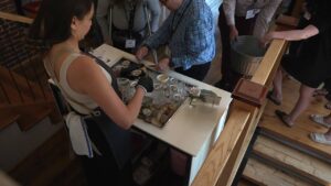 Oysters Being Shucked. Photo credit: Digital Edge