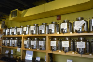 Olive Oil Canisters. Photo credit: Harleigh Gastman