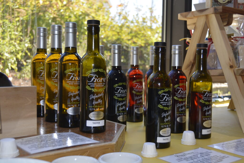 Olive Oil Bottles. Photo credit: Harleigh Gastman