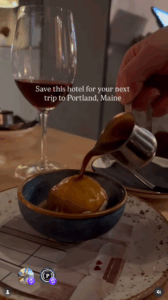 Affogato Dessert at Union Restaurant