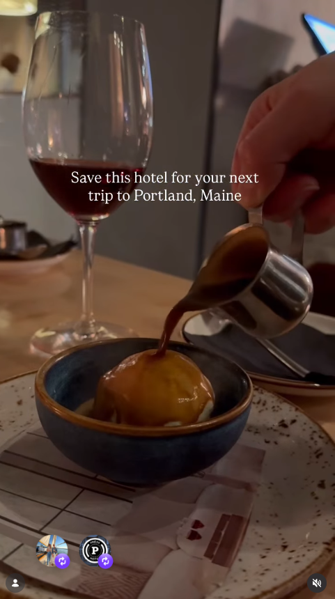 Affogato Dessert at Union Restaurant