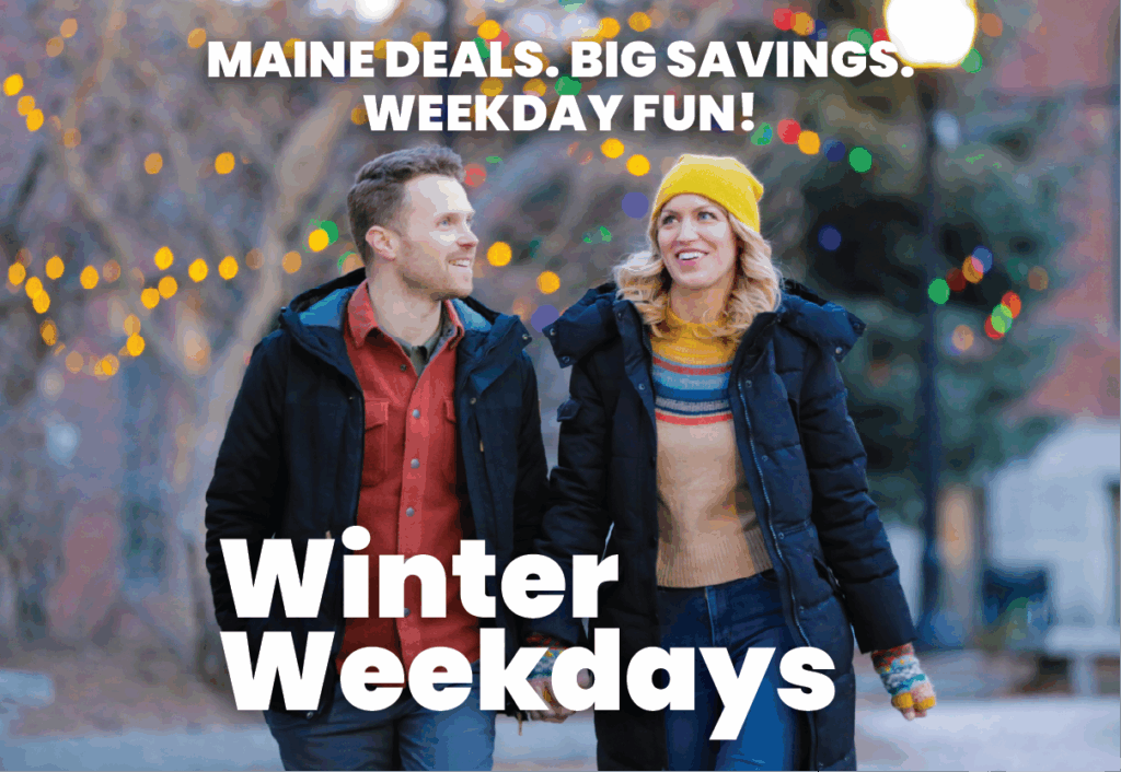 Example of Winter Weekdays Promo