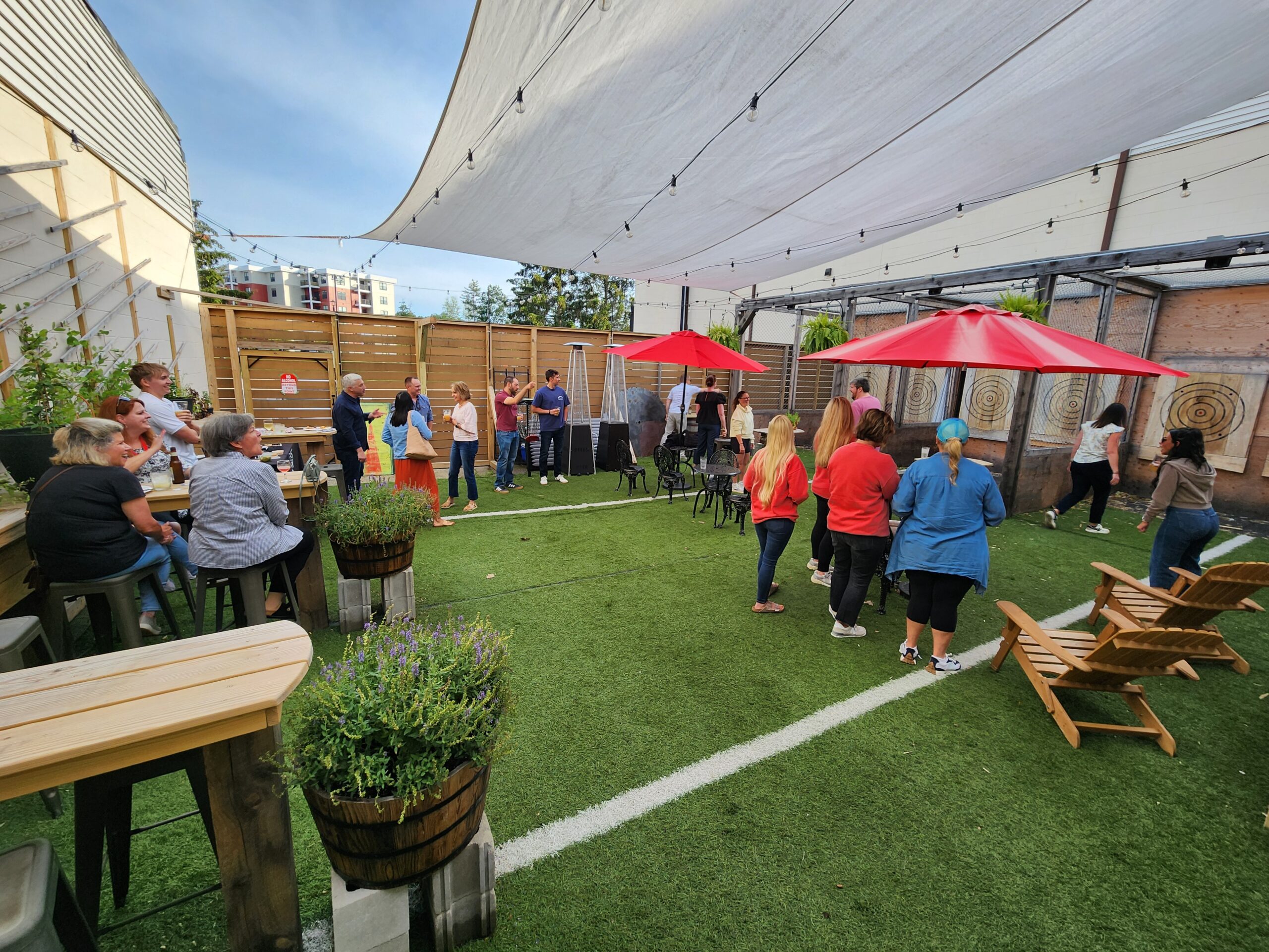 Garden Party - Photo Credit: The Axe Pit