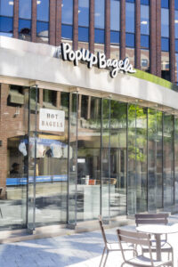 PopUp Bagel Exterior. Photo Credit: Capshore Photography.