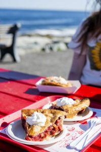 Dessert at The Lobster Shack at Two Lights. Photo Credit: Capshore Photography.