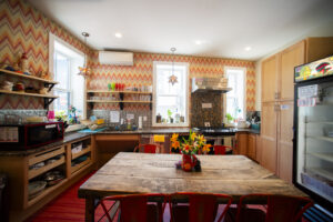 Kitchen at Black Elelphant Hostel. Photo Credit: Capshore Photography.