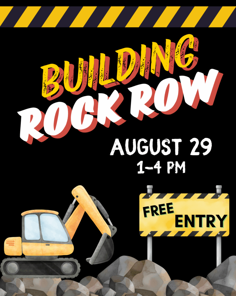 Event Poster. Photo provided by: Rock Row