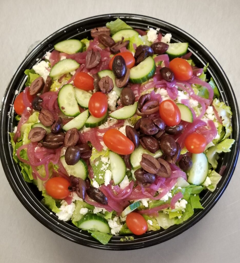Greek Salad. Photo provided by: Pizzaiolo