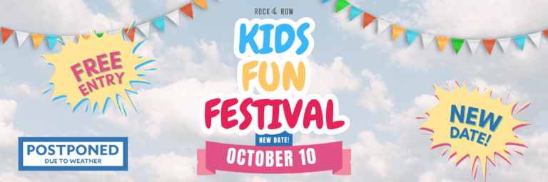 Kid's Fun Festival Poster. Photo provided by: Rock Row
