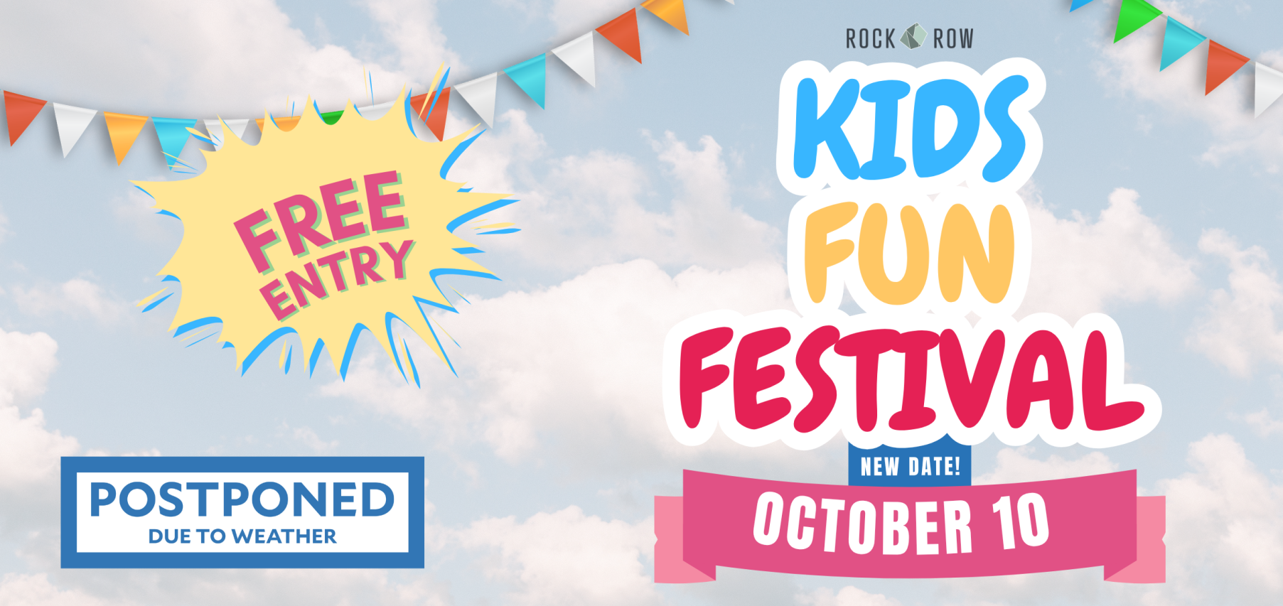 Kid's Fun Festival Poster. Photo provided by: Rock Row