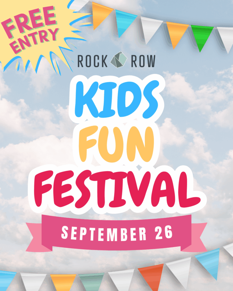 Kid's Fun Festival Poster. Photo provided by: Rock Row