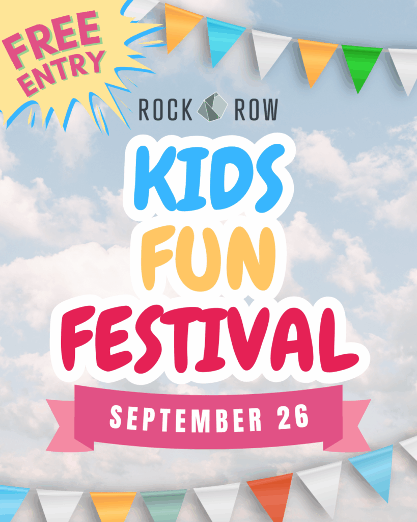 Kid's Fun Festival Poster. Photo provided by: Rock Row