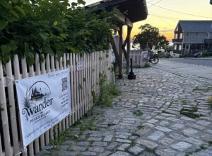 Start of Tour. Photo Provided by Wander Peaks Island Audio Walking Tour