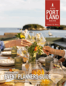 Visit Portland Event Planners Guide Cover. Cover Photo: Greta Tucker Photography