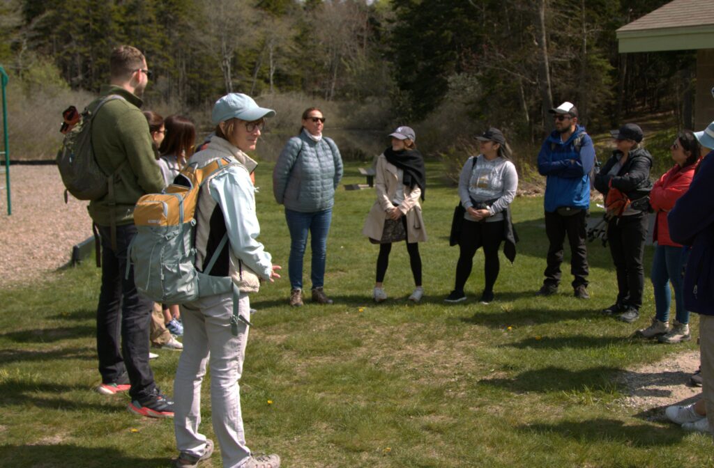 Group Nature Walk. Photo Credit: Jacob Hoxie