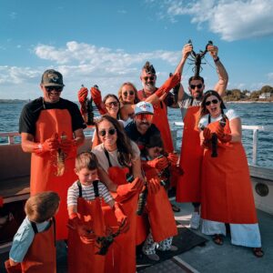 Group Lobstering. Photo credit: Rocky Bottom Fisheries