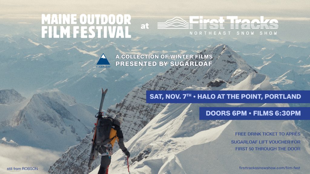 Promotional Flyer. Provided by: Maine Outdoor Film Festival