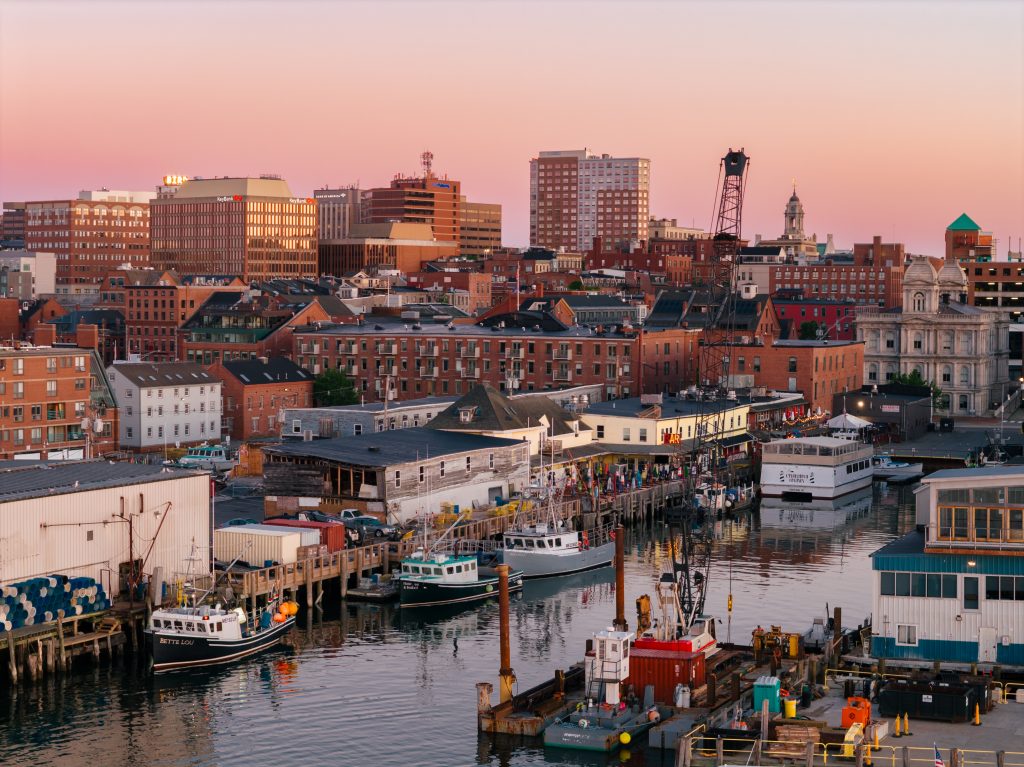Working Waterfront Downtown Portland. Photo credit: Andy Austin