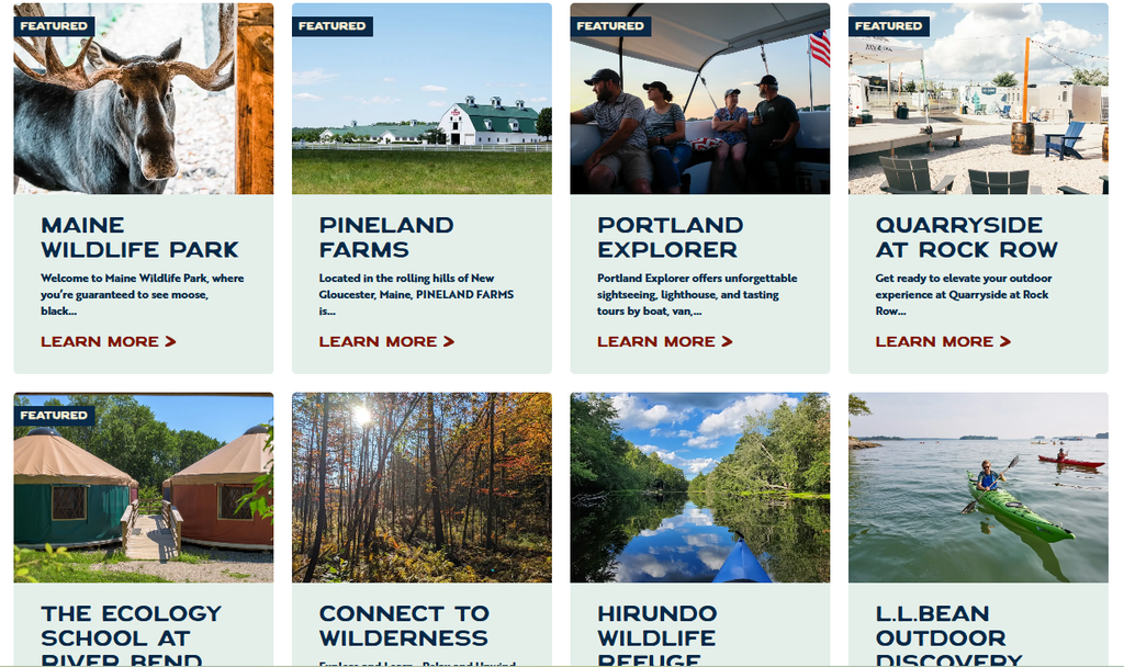 Example of Enhanced Listing Versus a Regular Listing. 