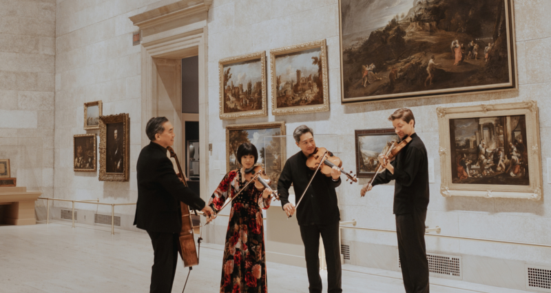 Ying Quartet. Photo provided by: Bowdoin International Music Festival