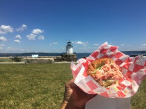 CYBER MONDAY - Photo Credit: lobster roll and lighthouse, taken by owner of company.