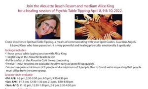 Spiritual Table Tipping - Photo Credit: Alouette