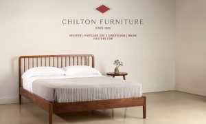 May Bedroom Sale - Photo Credit: Dune Bed with Mysa Nightstand from Chilton Furniture. Photo by Jeff Roberts Photos