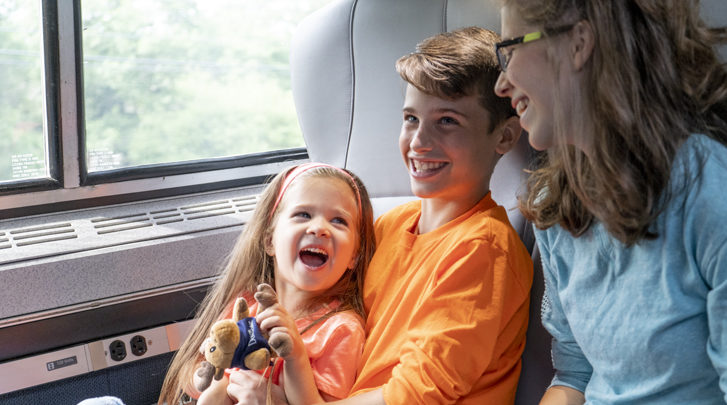 Children's Discount - Photo Credit: Amtrak Downeaster
