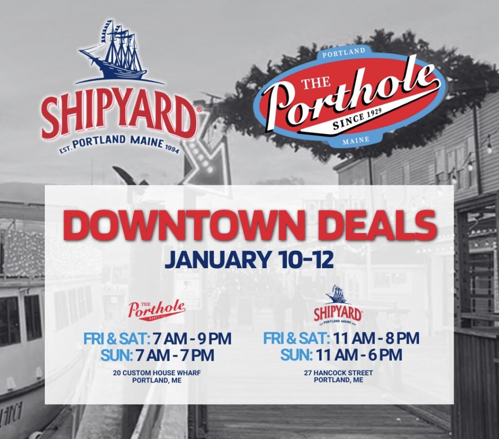Downtown Deals - Photo Credit: The Porthole Downtown Deals - Photo Credit: The Porthole