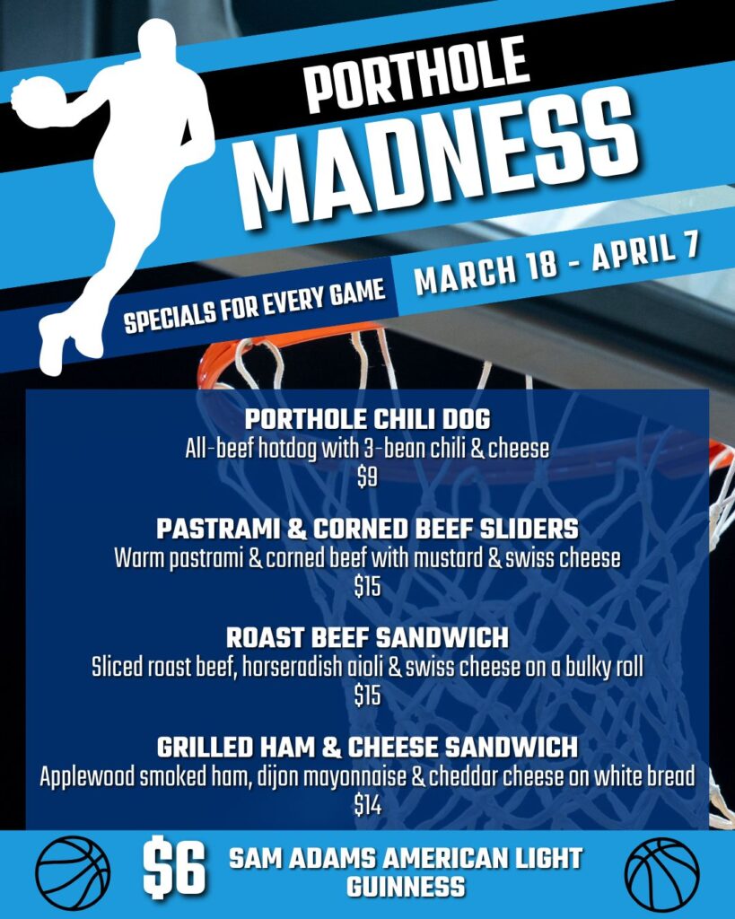 Porthole Madness - Photo Credit: The Porthole Porthole Madness - Photo Credit: The Porthole