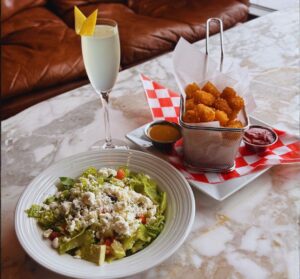 Girl Dinner - Photo of Girl Dinner at Top of the East, captured by Cinderella Elbatanoni.