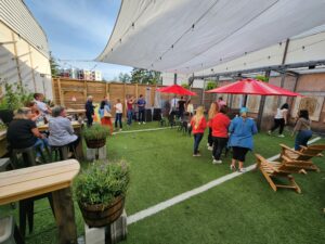 Garden Party - Photo Credit: The Axe Pit
