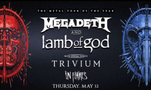 Megadeth and Lamb of God - Photo Provided by Cross Insurance Arena