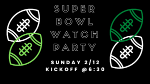 Super Bowl Watch Party - Photo Credit: Island Dog Brewing