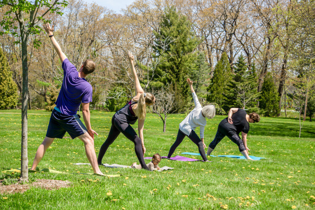 Fresh Air Yoga - Photo courtesy of Ashley Flowers Yoga