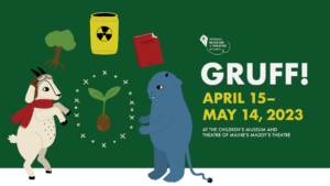 ﻿﻿﻿Example: Logo GRUFF! An Epic Eco-Musical, Photo Credit: CMTM