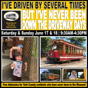 Never Been Down the Driveway - Photo Credit: Seashore Trolley Museum