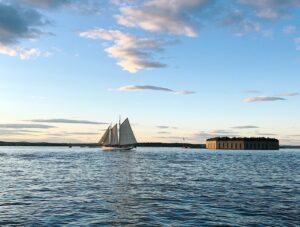 Wine Sail / Fort Gorges - Photo Credit: Wine Wise Events