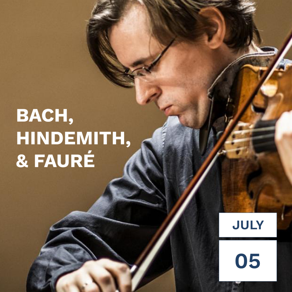 Bach, Hindemith, & Mozart - Photo Courtesy of Bowdoin International Music Festival