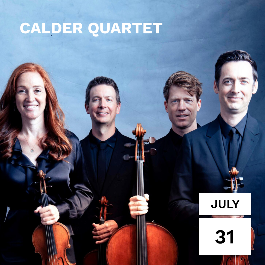 Calder Quartet - Photo Courtesy of Bowdoin International Music Festival