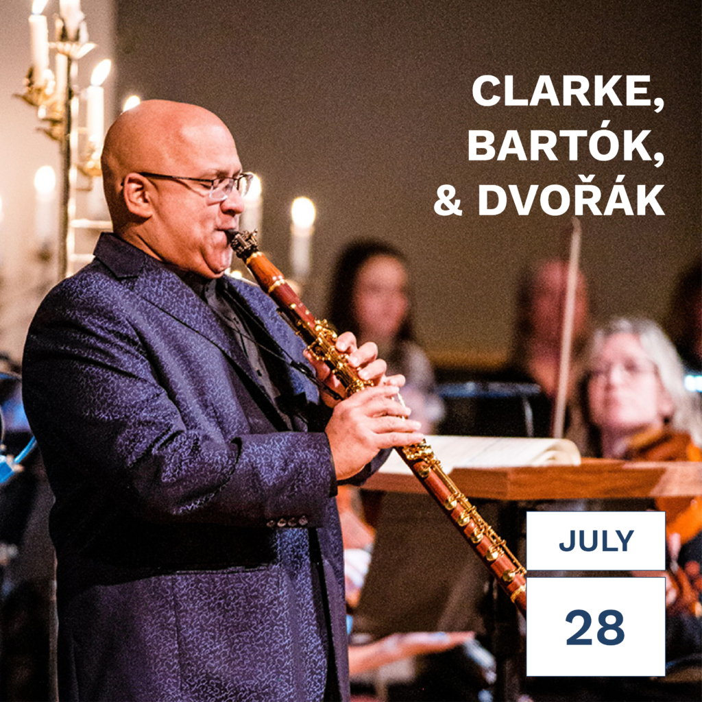 Clarke, Bartók,& Dvořák - Photo Courtesy of Bowdoin International Music Festival