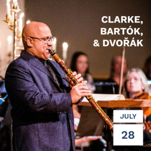 Clarke, Bartók,& Dvořák - Photo Courtesy of Bowdoin International Music Festival