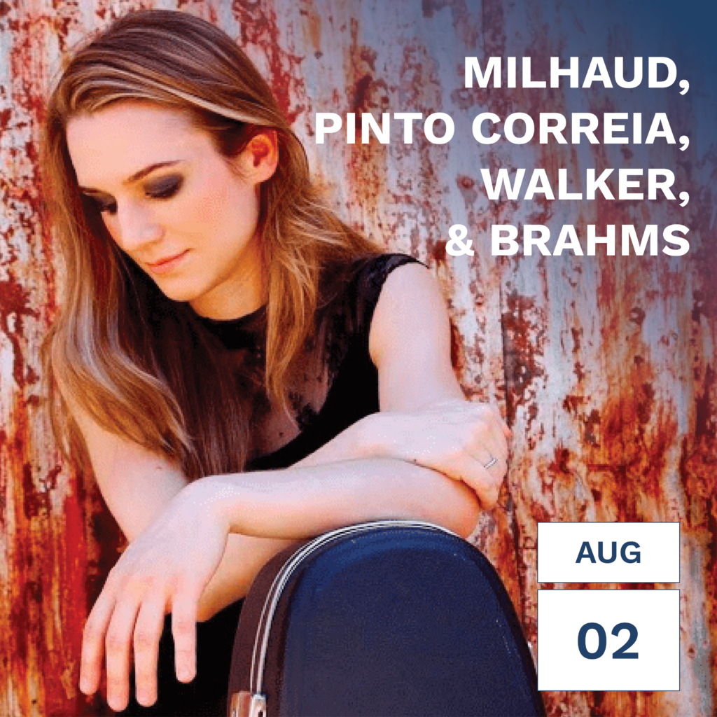 Milhaud, Pinto Correia, Brahms - Photo Courtesy of Bowdoin International Music Festival