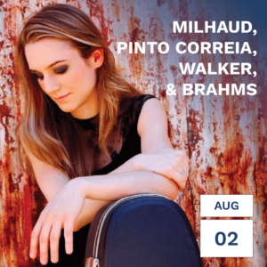Milhaud, Pinto Correia, Brahms - Photo Courtesy of Bowdoin International Music Festival
