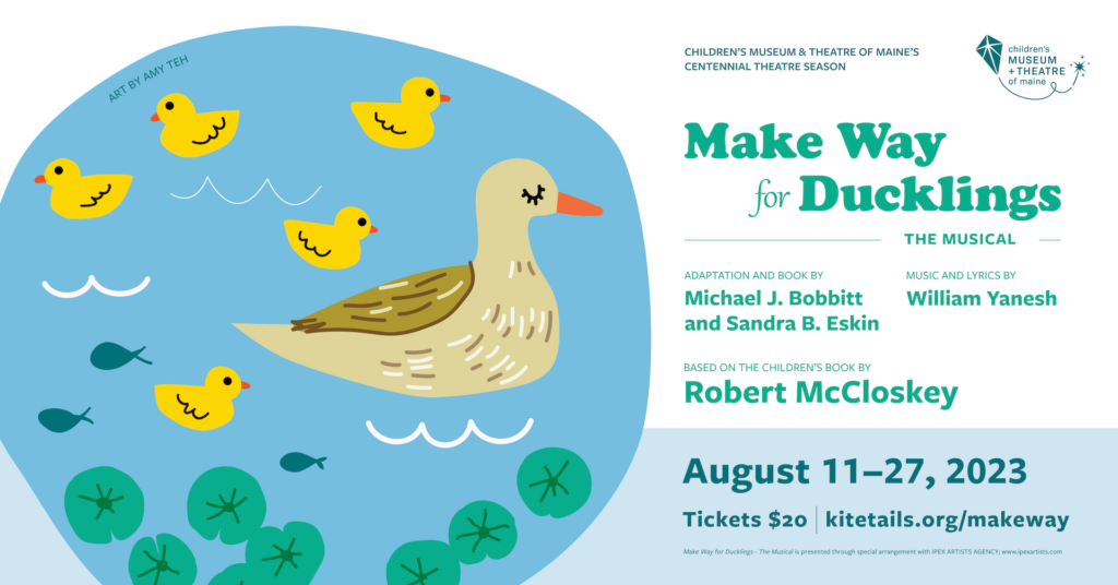 Make Way For Ducklings - Photo Credit: We have permission to use this image. Artwork Credit: Amy Teh.