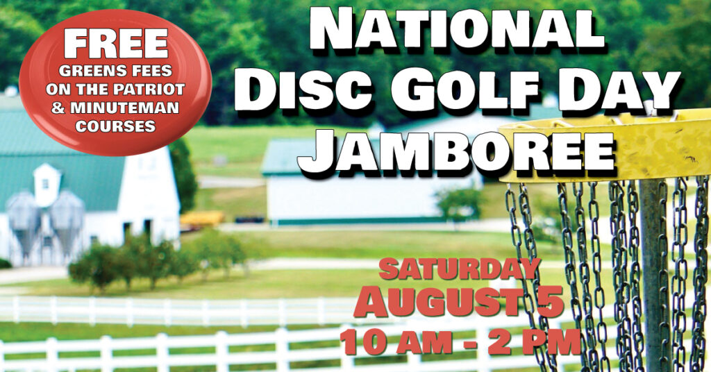 National Disc Golf Day - Photo Courtesy of Pineland Farms National Disc Golf Day - Photo Courtesy of Pineland Farms