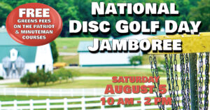 National Disc Golf Day - Photo Courtesy of Pineland Farms