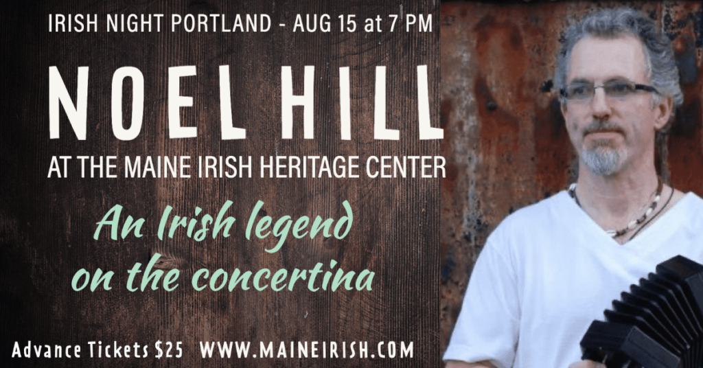 Noel Hill - Irish Night - Photo Credit: Maine Irish Heritage Center
