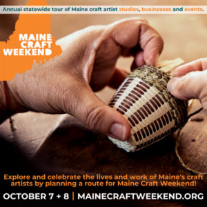 Maine Craft Weekend - Photo Courtesy of Maine Crafts Association
